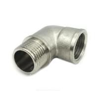 Угольник SantechSystems лат Ду15 м/р никель