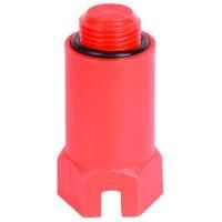 Заглушка ONE PLUS монтажная красная 1/2