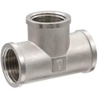 Тройник VIEIR ВВВ 1"х3/4"х1" никел. TFN545