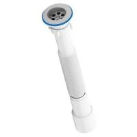 Сифон АНИ пласт д/кухонной мойки гофрированный 1 1/2"x40/50 D-70мм G106