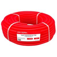 Труба гофрированная РОСТерм ПНД d32 мм, красная, (100)