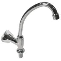 Кран Стандарт Моно ЦС КрН-11/2К D16 М_Крест настольный короткий излив