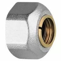 Зажимной адаптер евроконус PE-Xa латунь ВР 15CU-3/4" с ВН резьбой (USYSTEMS) уп. 50 шт (1135966)