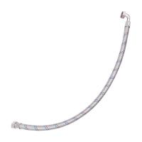 Подводка гибкая BELAMOS 1 x 600 мм нерж.сталь, угловая, о312