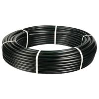 Труба ПНД 20х2,0 SDR11 черная с синей полосой, питьевая (200)