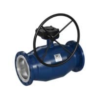 Кран шаровой стальной LD КШЦФР из стали 12Х18Н10Т Ду200 Ру1,6МПа полн редук