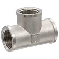 Тройник VIEIR ВВВ 1"х1/2"х1" тяж.никел. TFN535-Z