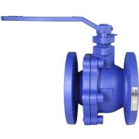 Кран шаровой чугунный фланцевый РИДАН DN32 PN16 полнопроходной, с рукояткой