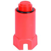Заглушка ONE PLUS монтажная красная 1/2