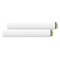 Комплект удлинителей VARMEGA 15х1,0 с НР, 1/2", 150 мм, белый