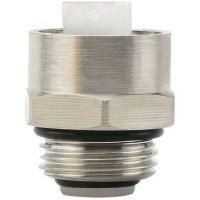 Клапан отсекающий VARMEGA VM13302 для автоматического воздухоотводчика 1/2" ВР-НР, никелированный