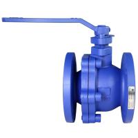 Кран шаровой чугунный фланцевый РИДАН DN125 PN16 полнопроходной, с рукояткой