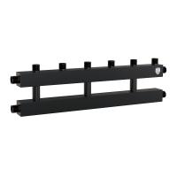 Коллектор Royal Thermo на 3 (4) отопительных контура, Ду 25 с кронштейнами