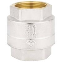 Клапан обратный VARMEGA с пластиковым седлом 1 1/2" никелированный, VM04905