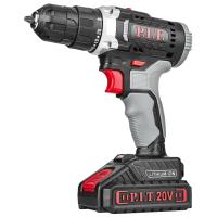 Дрель P.I.T. аккумуляторная PSR18-D5 PROMO (20В, БЗП, 1 Li акк.1,5Ач,2 ск,30Нм,быстр.зарядка,коробка