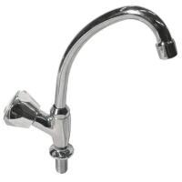 Кран Стандарт Моно ЦС КрН-11/2К D16 М_Крест настольный короткий излив