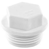 Заглушка TEBO бел. PP-R резьбовая 25x3/4" (80/960), арт. 030090202