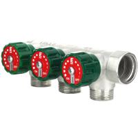 Коллектор модульный ELSEN 3/4" 2х3/4" ЕК TIN латунь