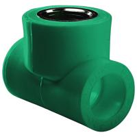 Тройник комбинир. ПП AntiFire D32х1/2"х32 ВР Green 034113