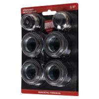 Комплект монтажный Royal Thermo 1”х 3/4" черный
