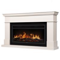 Каминокомплект: Очаг Electrolux EFP/P-4220LS, портал California 42/40/36, молочный