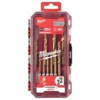 Набор сверл Milwaukee по металлу RedHEX HSS-TiN 10ед. 3-10мм GEN II