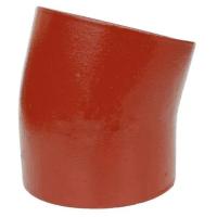 Отвод чуг SML б/рас Ду200х15гр SGACX