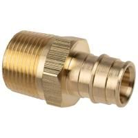 Муфта радиальная для труб из сшитого полиэтилена Usystems 20-R1/2"НР, тип 2"90Ф