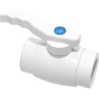 Кран шаровой TEBO бел. PP-R Стандарт (ст.проход) 20 (10/60), арт. 015063001