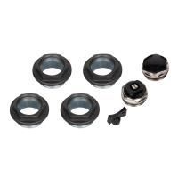 Комплект монтажный Royal Thermo 1”х 3/4" черный
