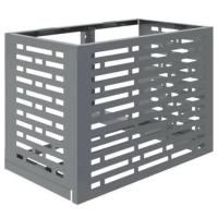 Короб Атлант д/кондиционера без кроншт. 900х650х500 П1 Стадиум RAL7016 цв темно-серый