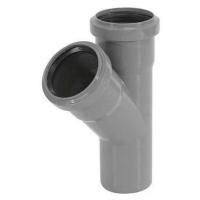 Тройник TEBO 110-110 45гр. для внут. канал., арт. 013020428 (25)