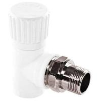 Вентиль TEBO сер. PP-R для радиаторов угловой 1v 25x3/4quot; (5/45), арт. 031060414