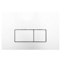 Кнопка смыва VIEIR для инсталяции механическая, квадратн. клавиши, белый VRQ73-2