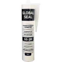Герметик Global Seal силиконовый санитарный GS28 290гр бесцветный