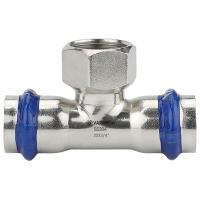 Тройник VARMEGA раструбный Inox Press ВР 18x1/2"x18