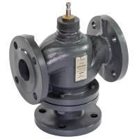 Клапан регулирующий РИДАН VF-3R PN16 DN250 KVS630 T150, 3-х ход.смеш., седельный, фланец,чугун