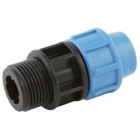 Муфта ДЖИЛЕКС ПНД переходная с внутренней резьбой 20х3/4" (50 шт. уп.)
