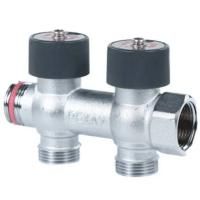 Коллектор распределительный REHAU с плавной регулировкой G 3/4 2 отвода G 3/4