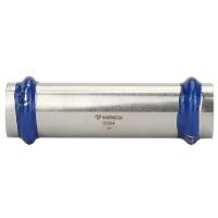 Муфта VARMEGA двухраструбная Inox Press надвижная 35x35