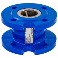 Клапан РИДАН обратный фланцевый пружинный с аксиальным затвором, чугун GJL250 (NVD-402R PN16 DN200)