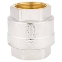 Клапан обратный VARMEGA с пластиковым седлом 1 1/4" никелированный, VM04904