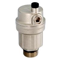 Воздухоотводчик Uni-Fitt автоматический 1/2" с прокладкой O-RING, никелированный, арт. 234N2001