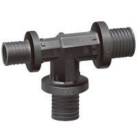 Тройник VARMEGA Slide-fit переходной, 20×16×16, аксиальный, PPSU, VM50503