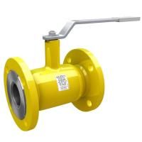 Кран шаровой стальной фланцевый LD Gas Ду200/150 Ру16 неполнопроходной