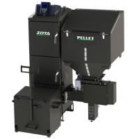 Котел пеллетный ZOTA Pellet Black 16кВт 2R-300 комплект