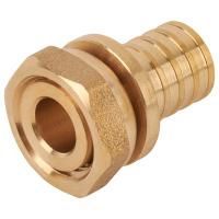 Переход РОСТерм 20-1/2" с накидной гайкой, латунь