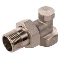 Вентиль на обратную подводку угловой Royal Thermo 3/4"