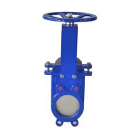 Задвижка Benarmo шибер чуг м/фл Ду350 Ру10 2/ст NBR