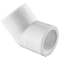 Угольник TEBO бел. PP-R 45 град. 63 (4/40), арт. 030030207